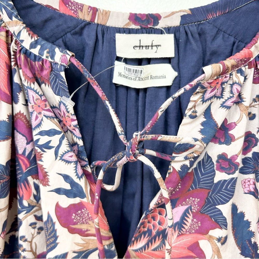 Anthropologie Chufy Memories Of Romania Gabi Organic Cotton Mini Dress Nicu - Picture 4 of 7